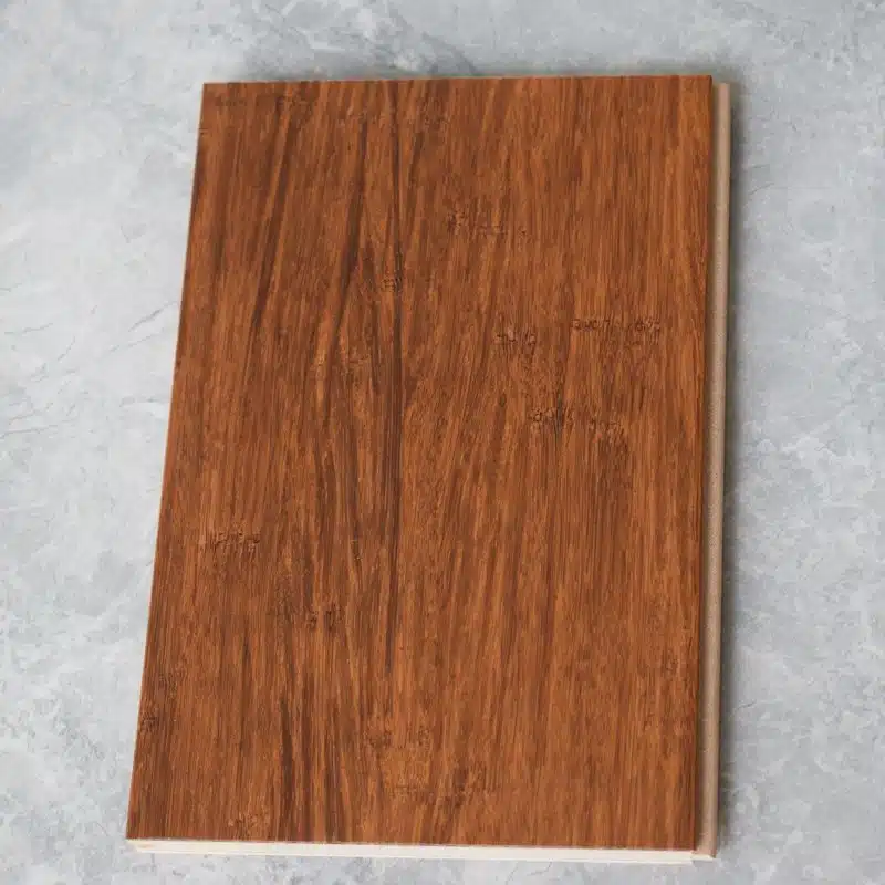 bamboo flooring (3) Solid Bamboo Flooring-3D-printed Veneer -Sienna Brown IF-M