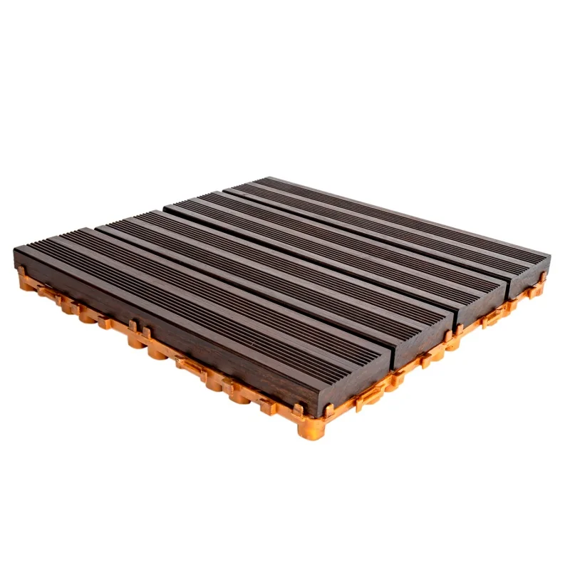 DIY Bamboo Decking First Class Mold-Proof Dark Brown