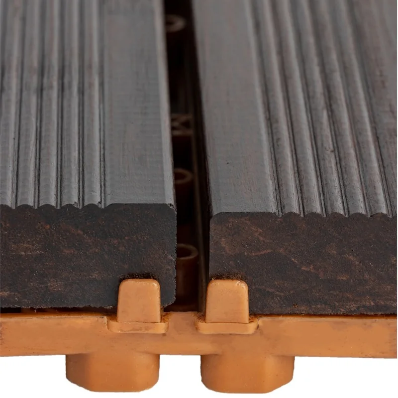 DIY Bamboo Decking First Class Mold-Proof Dark Brown