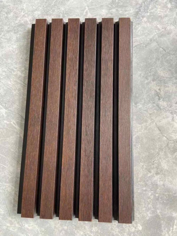 Outdoor slat bamboo wall panel for exterior cladding