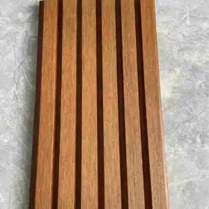outdoor slat bamboo wall panel, weather-resistant bamboo panel