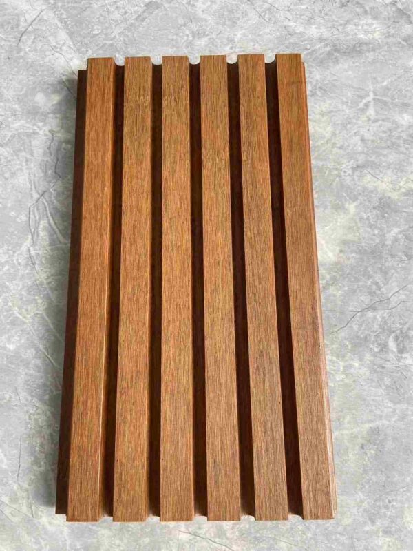 outdoor slat bamboo wall panel, weather-resistant bamboo panel