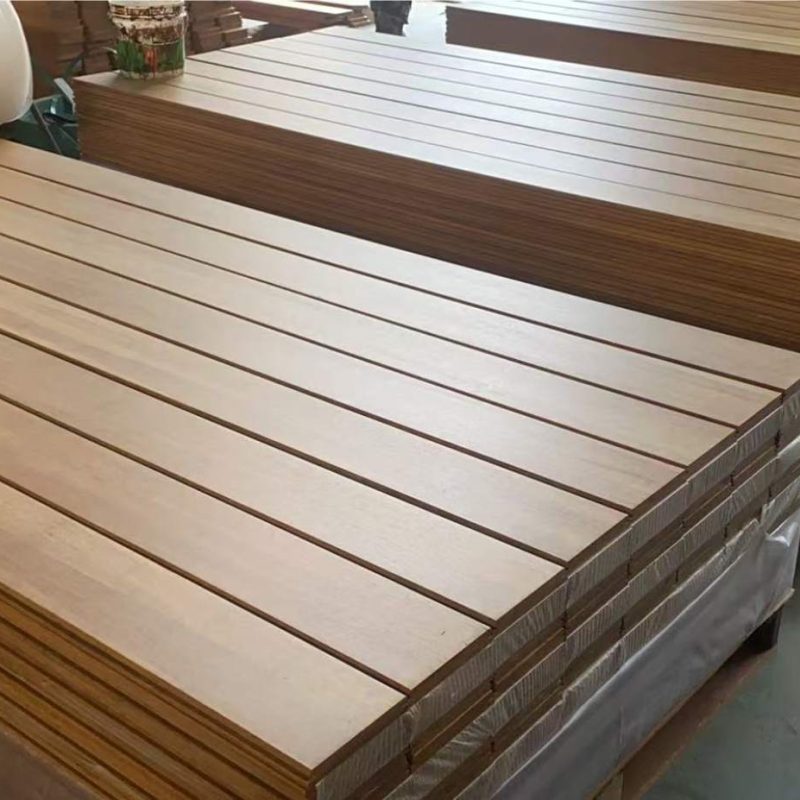 bamboo decking production